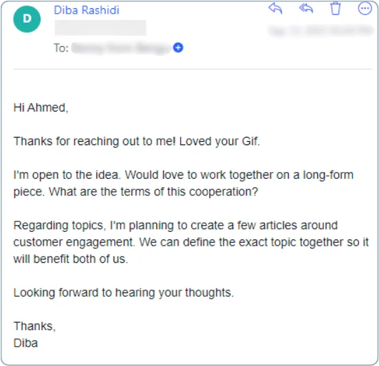 wall of love outreach example 7