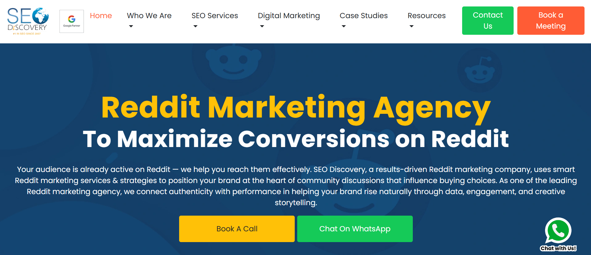 SEO-discovery-homepage-screenshot