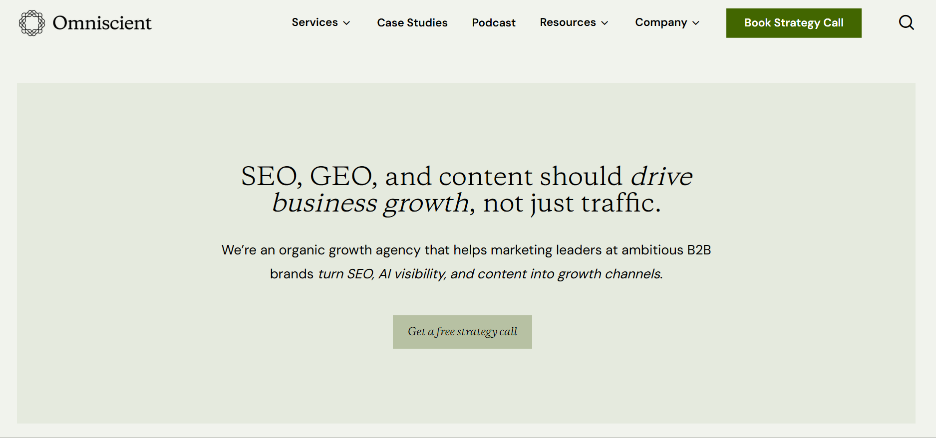 Omniscient-Agency-for-B2B-Software-Companies-Home-Page